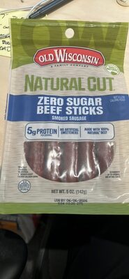 Zero Sugar Beef Sticks