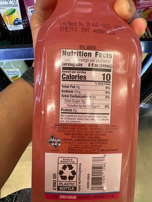 Zero Sugar Raspberry Lemonade