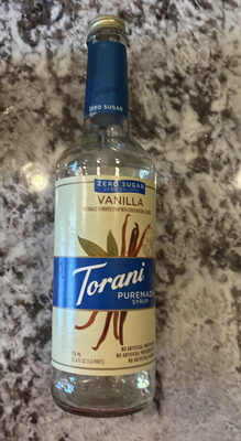 Zero Sugar Vanilla Syrup