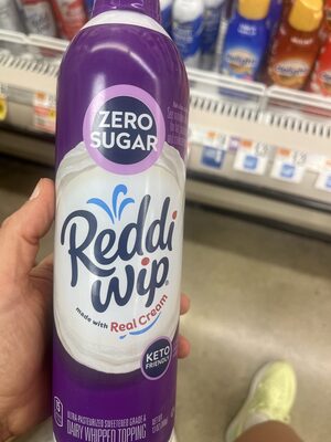 Zero Sugar Whipped Cream