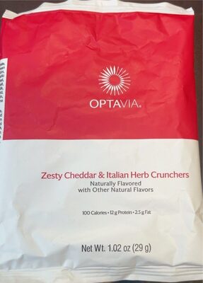 Zesty Cheddar & Italian Herb Crunchers
