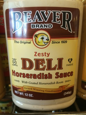 Zesty Deli Horseradish Sauce