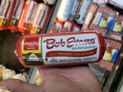 Zesty Hot Pork Sausage