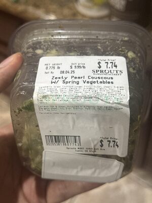 Zesty Pearl Couscous