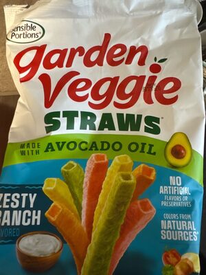 Zesty ranch, veggie straws