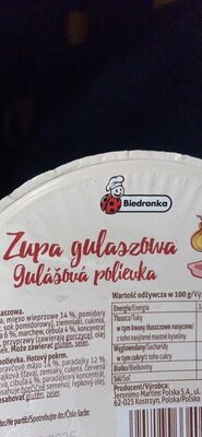 Zupa gulaszowa gulášová polievka