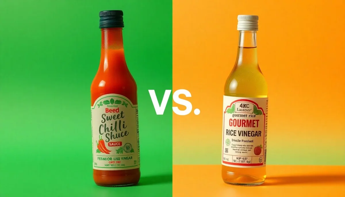 Comparing Sweet Chilli vs. Gourmet Rice Vinegar