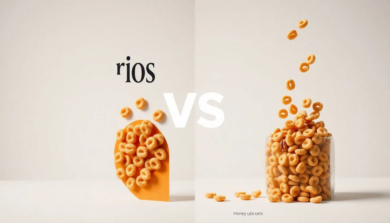 Apple Cinnamon Cheerios vs Honey Nut Cheerios