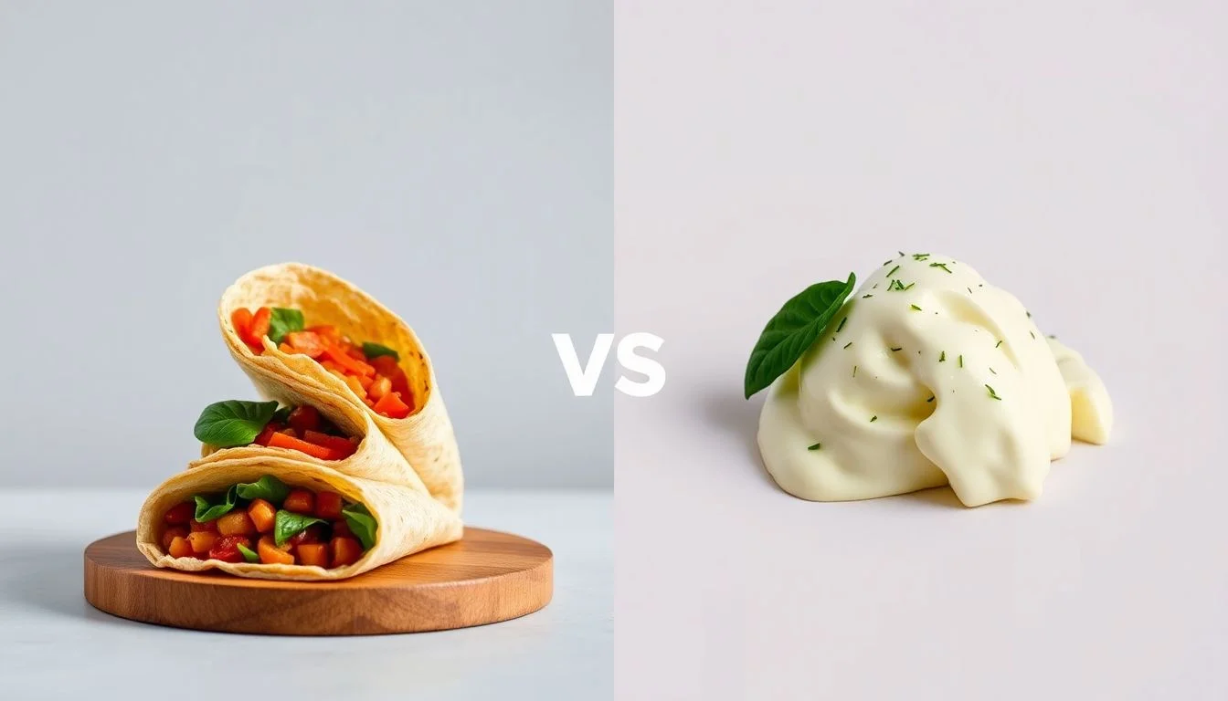 Artisan Wraps vs Fresh Mozzarella