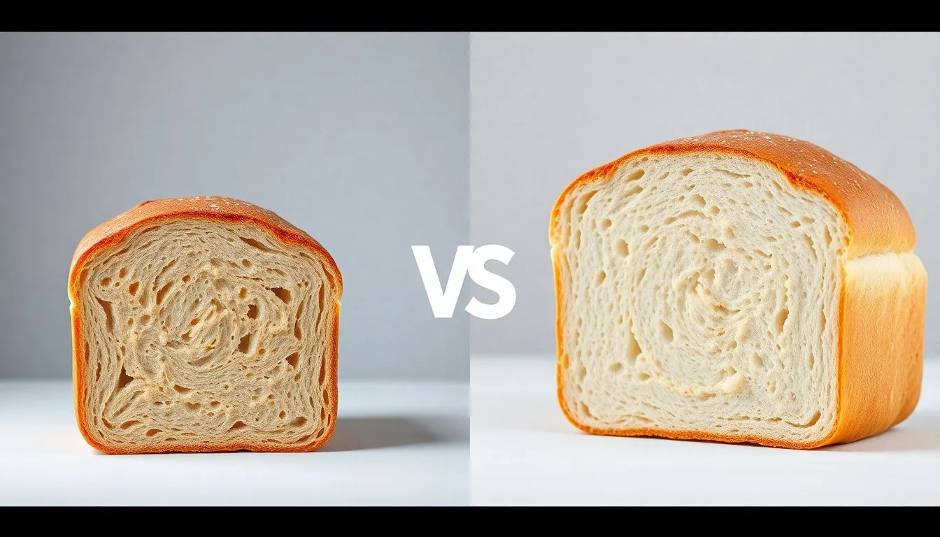 Bran Bread vs Soft White Bread