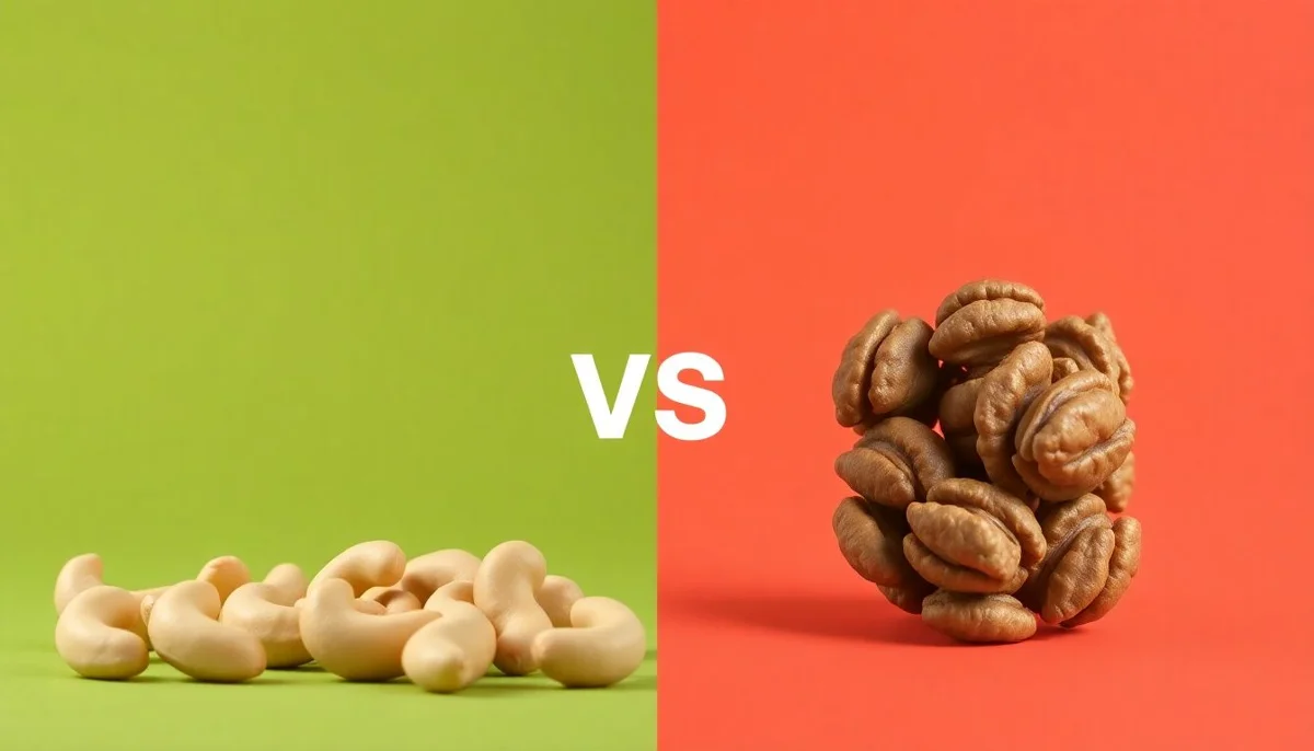 Cashew Halves vs Walnut Halves Comparison