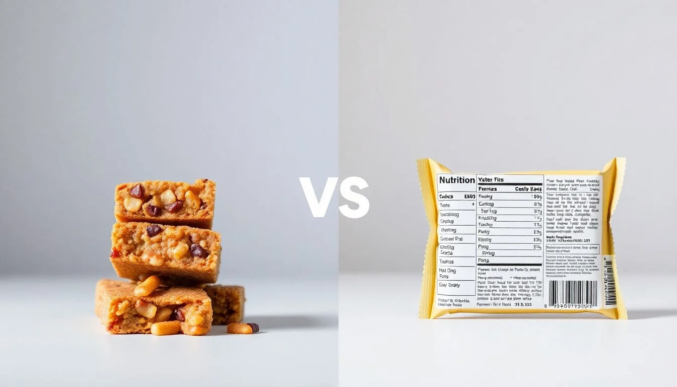 Chewy bars vs Nutrition bar