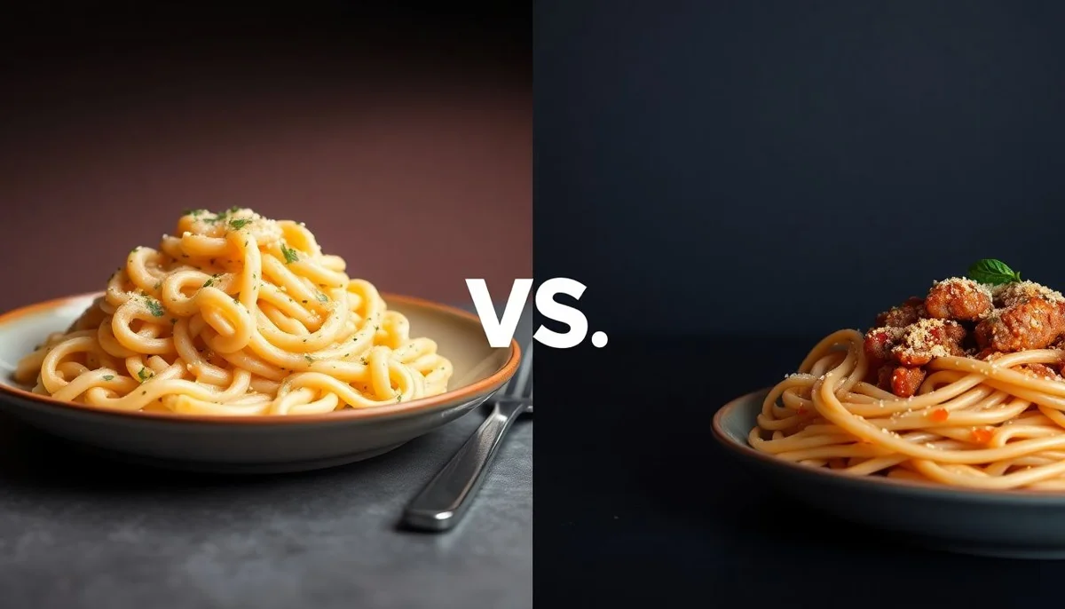 Classic Alfredo vs Pasta Roni Analysis