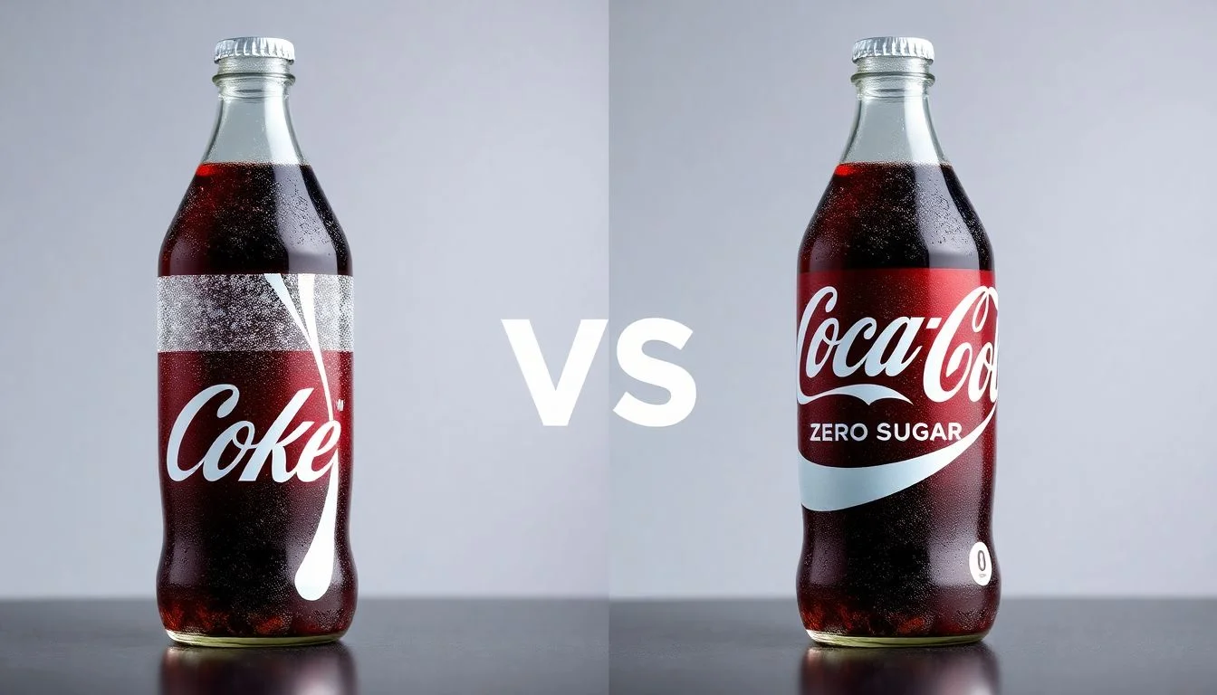 Coke Zero Sugar vs Coca Cola Zero Sugar