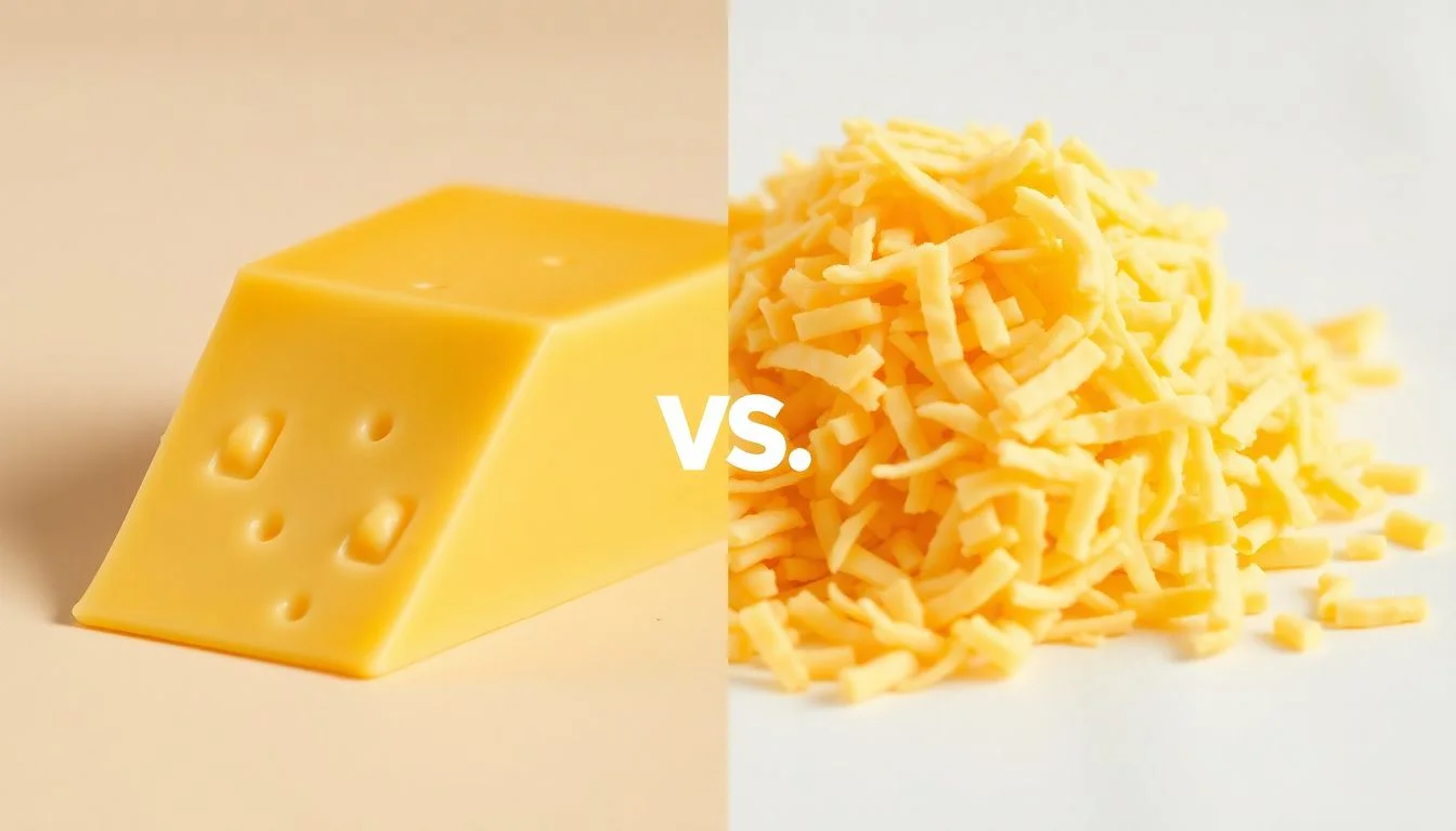 Colby Cheese vs Shredded Cheddar Jack Cheese: Quick Comparison