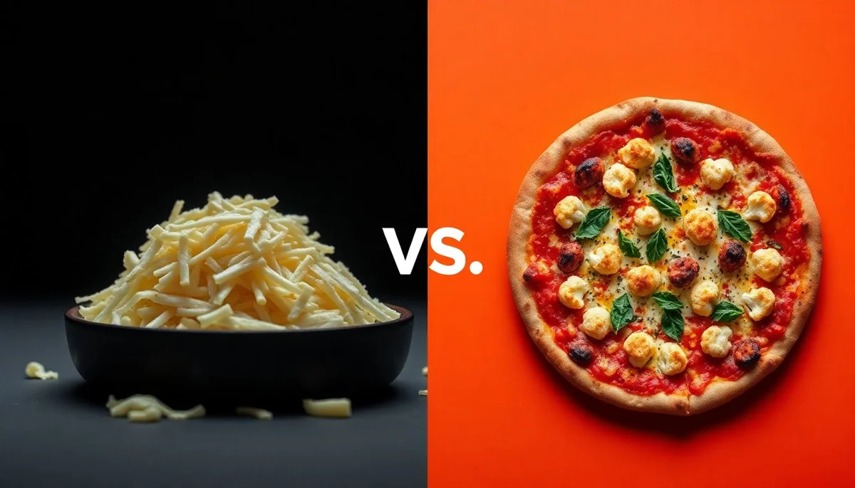 Daiya Mozzarella vs Supreme Cauliflower Pizza