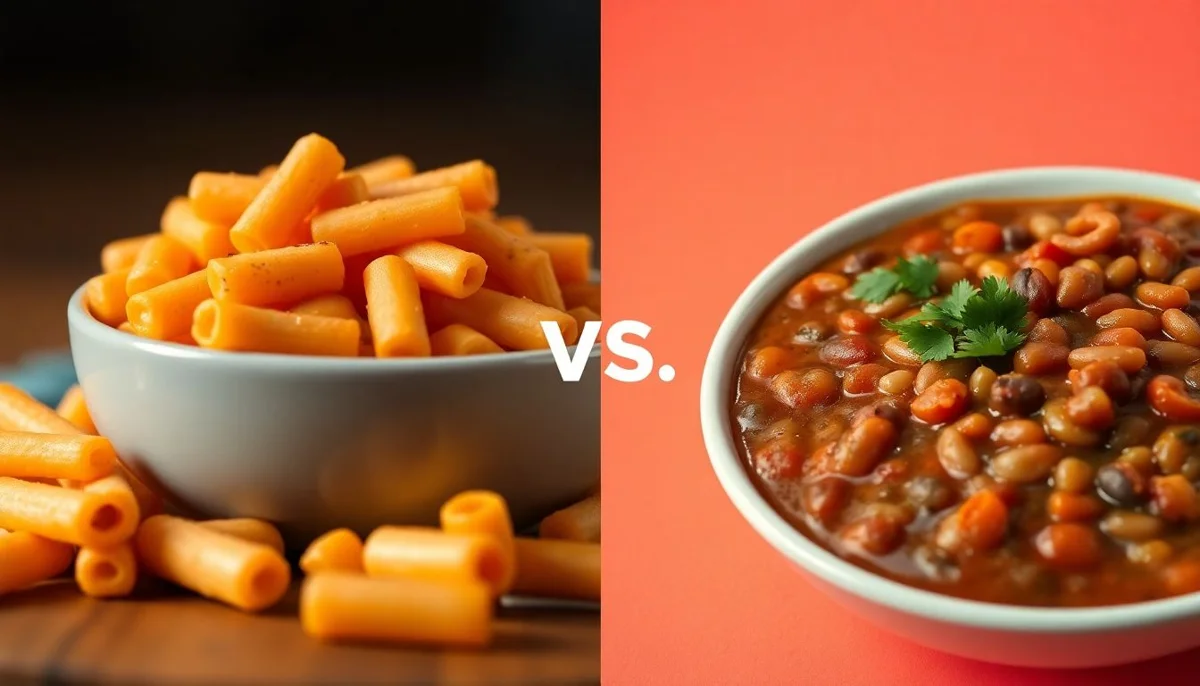 Frijoles Pintos vs Vegetarian Refried Beans