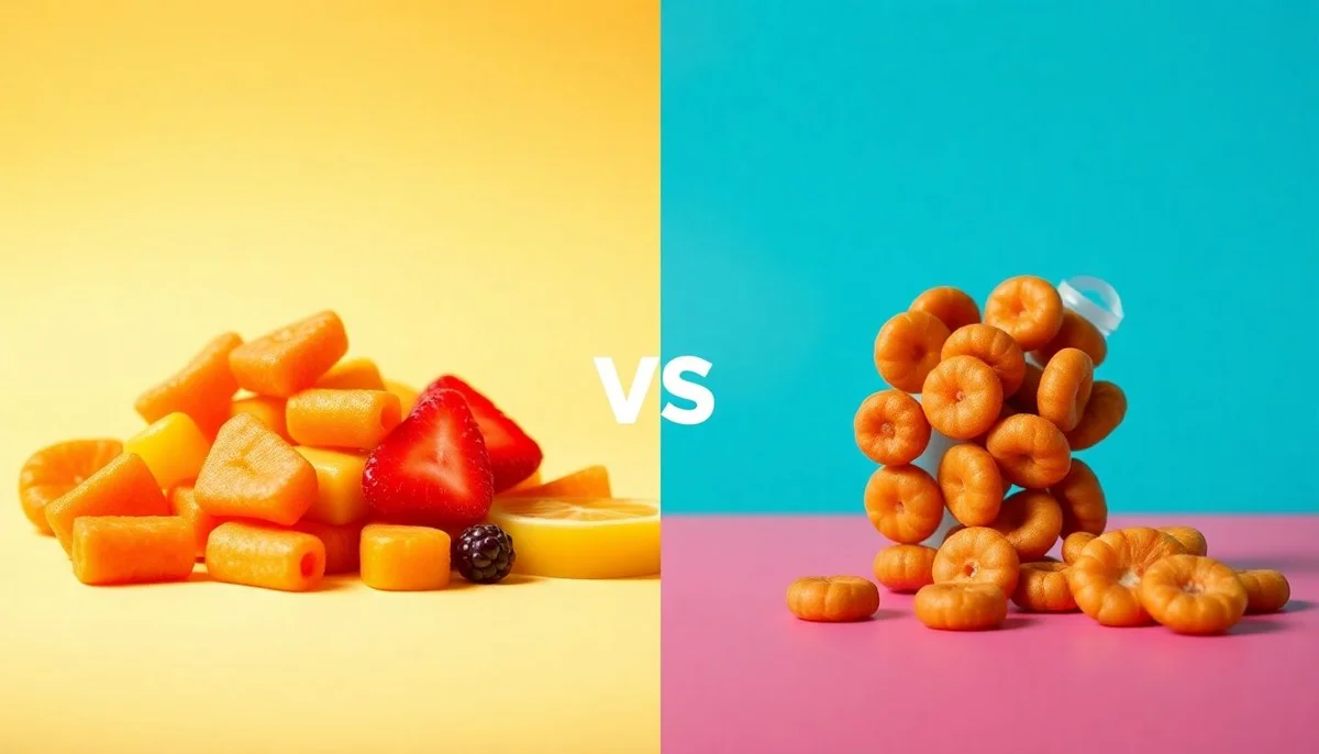 Fruit Snacks Comparison: Sweetness vs Health