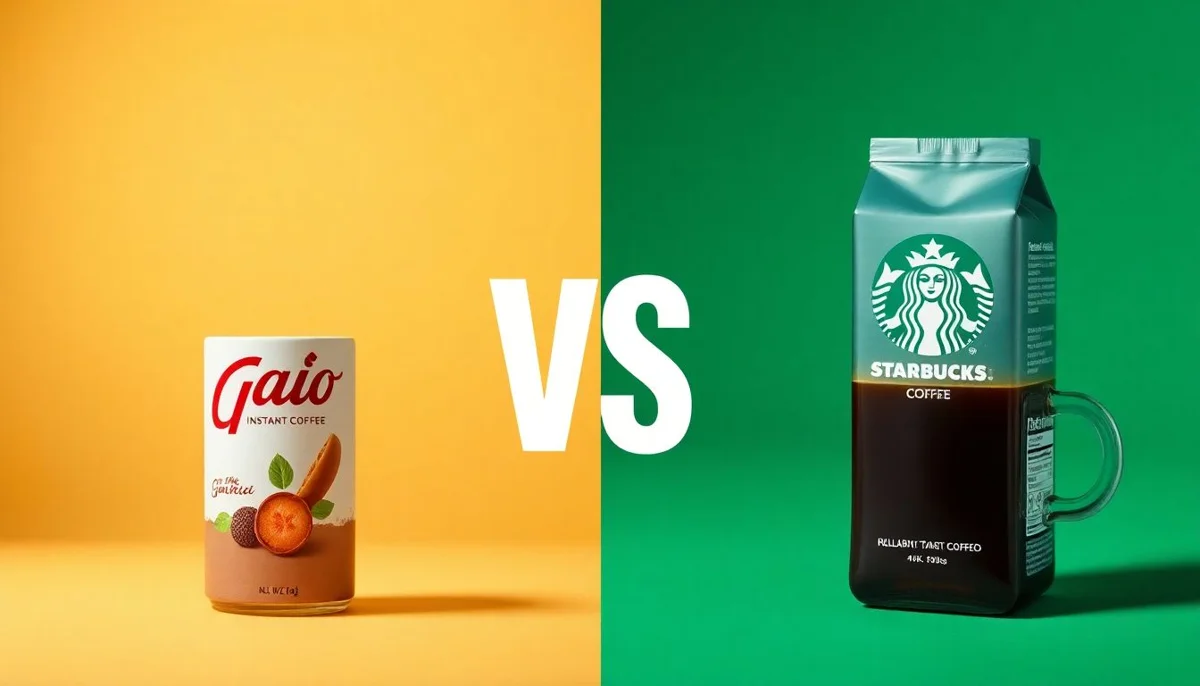 Galão vs Starbucks Dark Roast Coffee