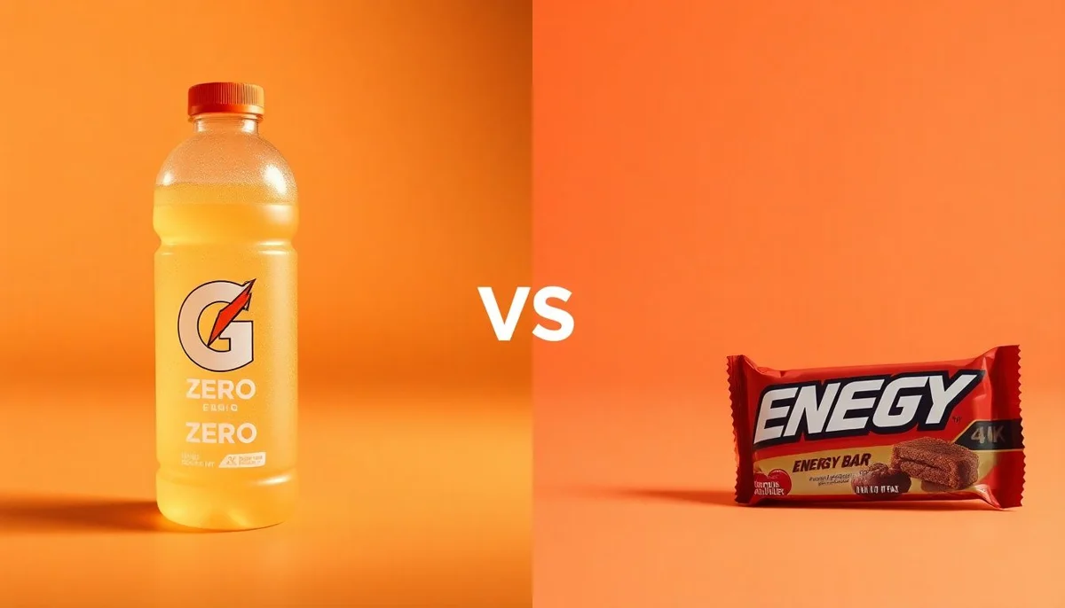 Comparing Gatorade Zero vs Energy Bar