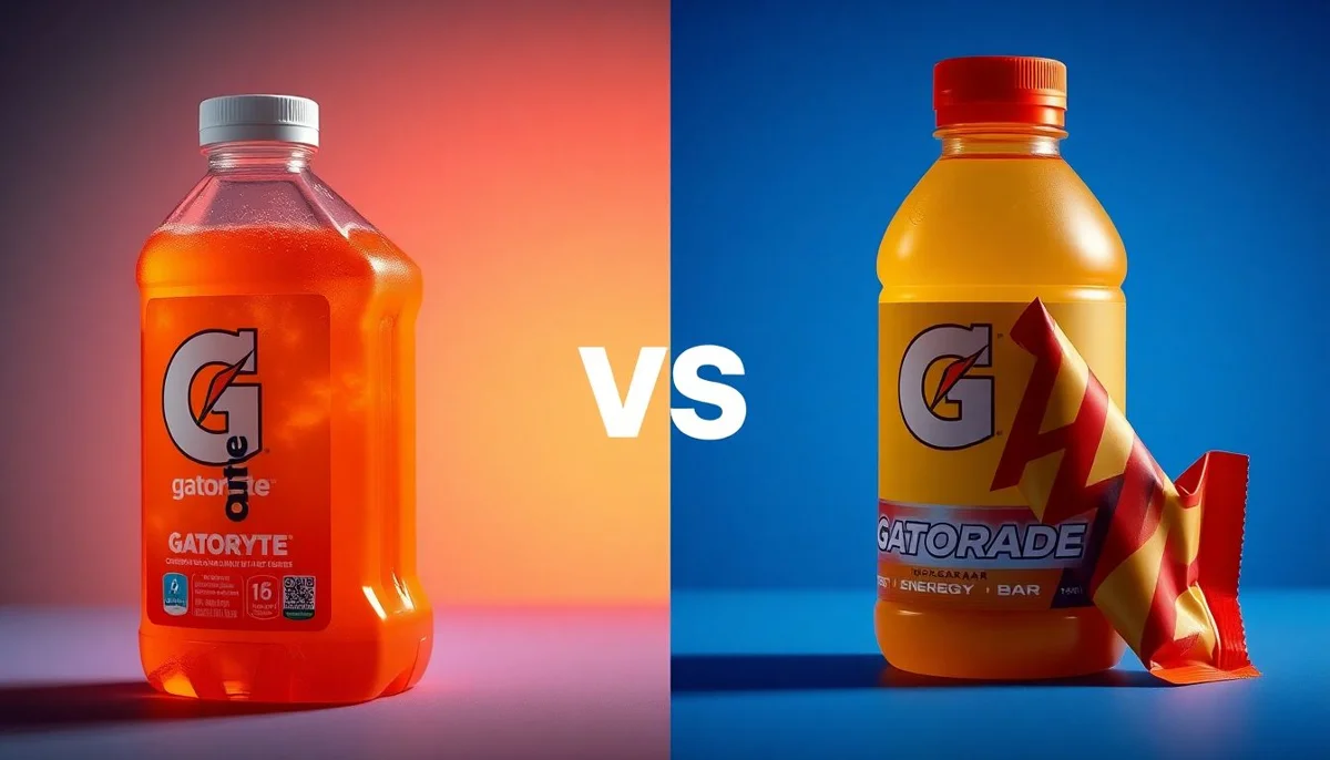 Gatorlyte vs Gatorade Energy Bar