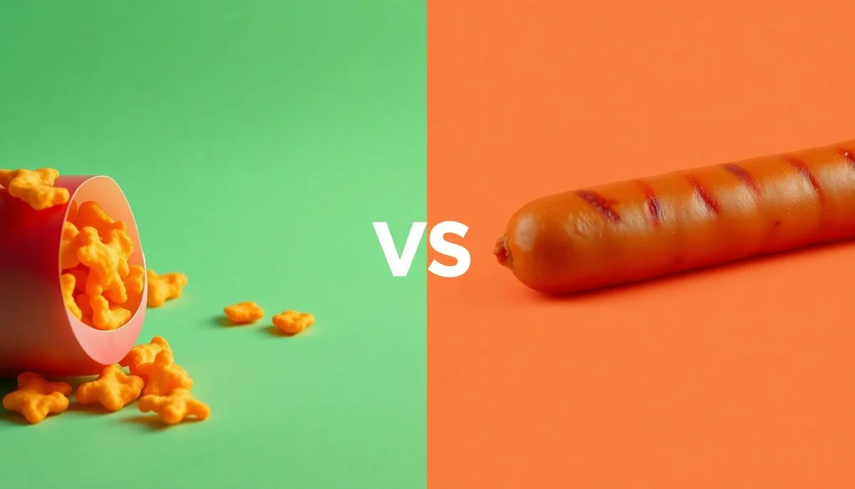 Snack Showdown: Crackers vs Sausage
