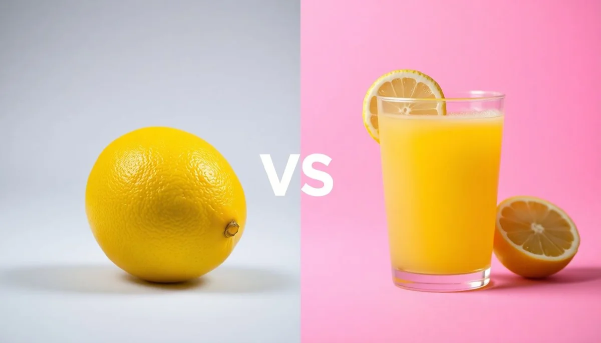 Lemon vs Lemon Juice: Comprehensive Comparison