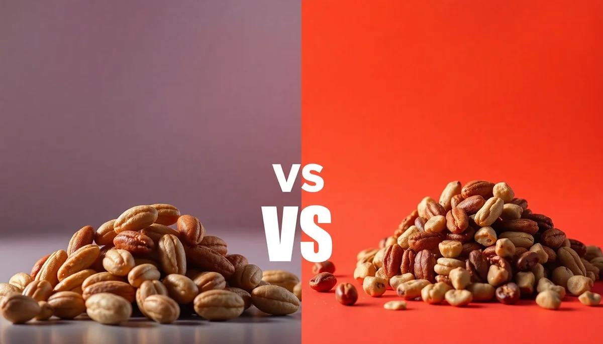 Salted Mixed Nuts vs Trek Mix