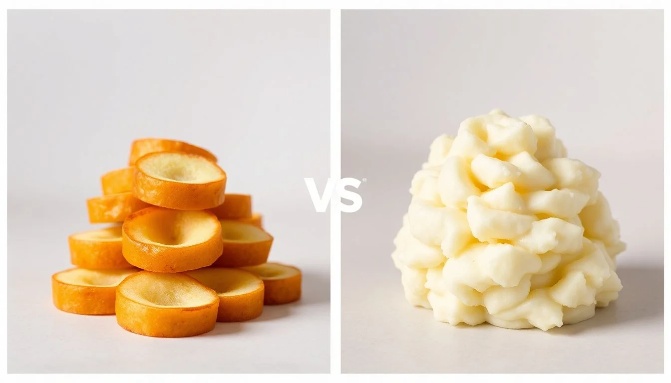 Sliced Potato Rolls vs Original Mashed Potatoes