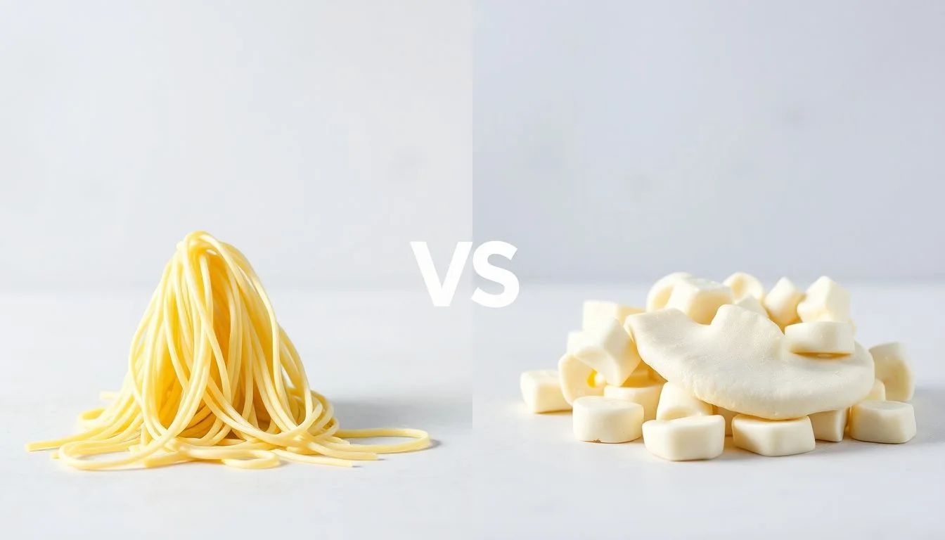 String Cheese vs Fresh Mozzarella