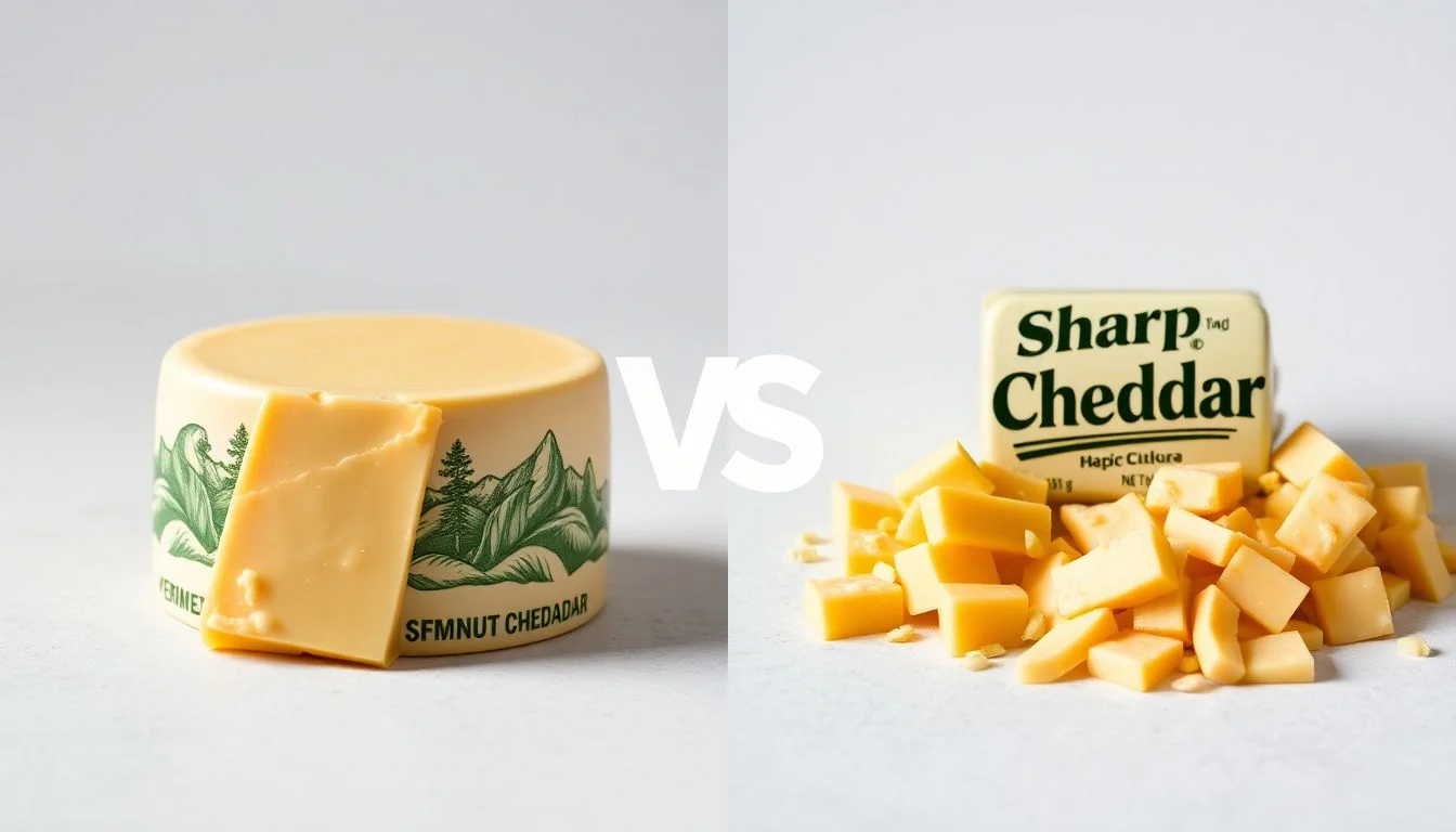 Vermont Cheddar vs Sharp Cheddar Sliced Cheddar Cheese