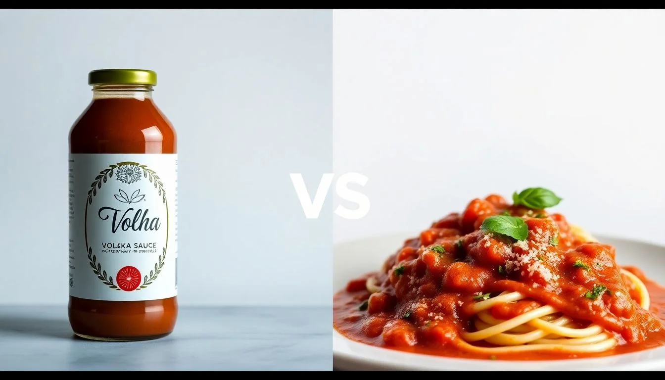 Vodka Sauce vs Marinara Pasta Sauce