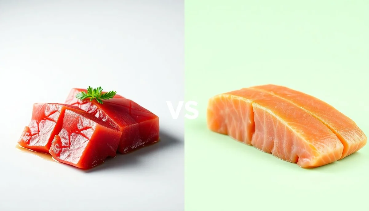 Wild Ahi Tuna vs Pink Salmon Comparison