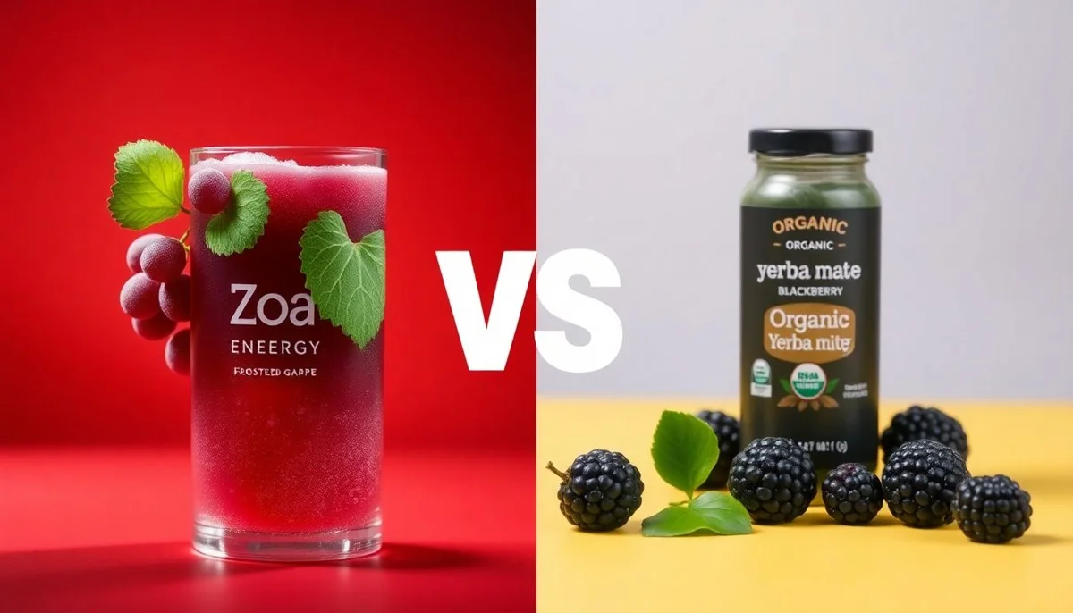Zoa Energy vs Organic Yerba Mate